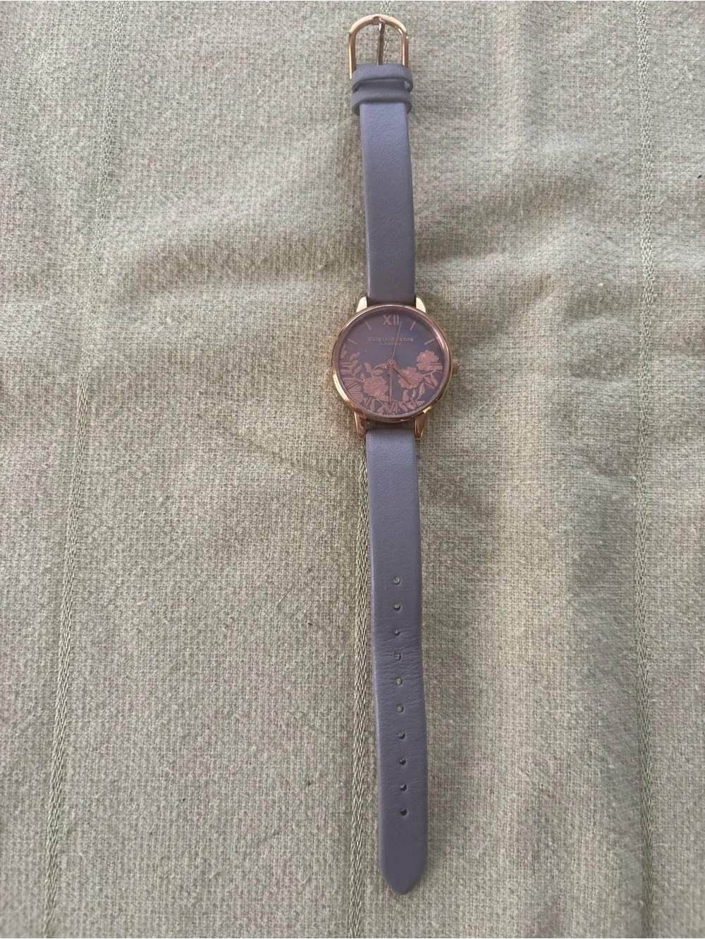 Women’s Olivia Burton rose gold floral